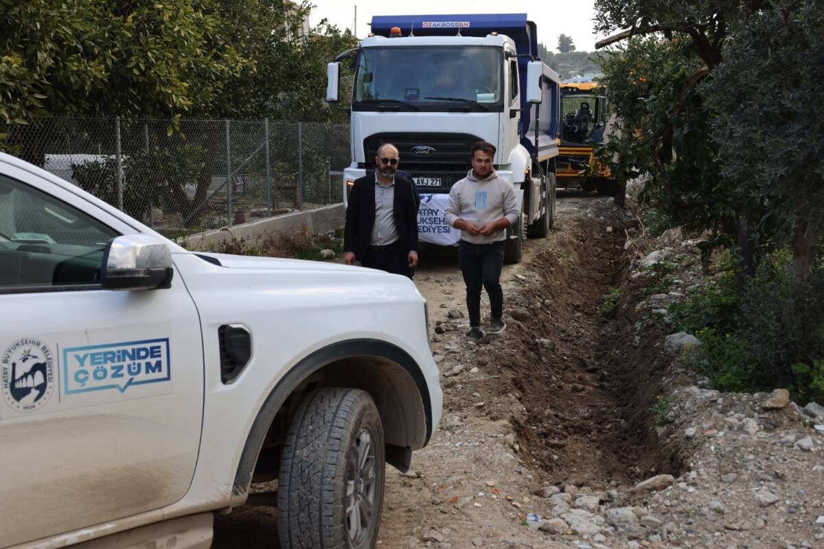 Hatay Büyükşehir Belediyesi (HBB) tarafından sahaya taşınan Yerinde Çözüm Birimi,