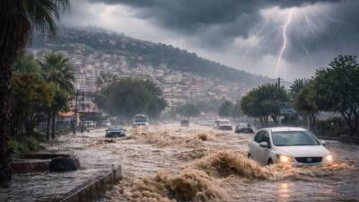 Meteoroloji Genel Müdürlüğü, Hatay için sarı kodlu (az tehlikeli) meteorolojik