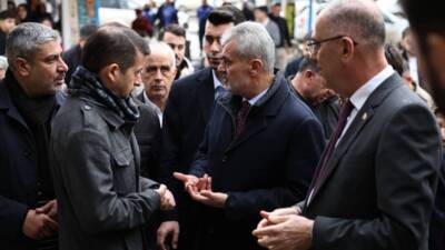 Hatay Büyükşehir Belediye (HBB) Başkanı Mehmet Öntürk, Antakya’da gerçekleştirdiği saha