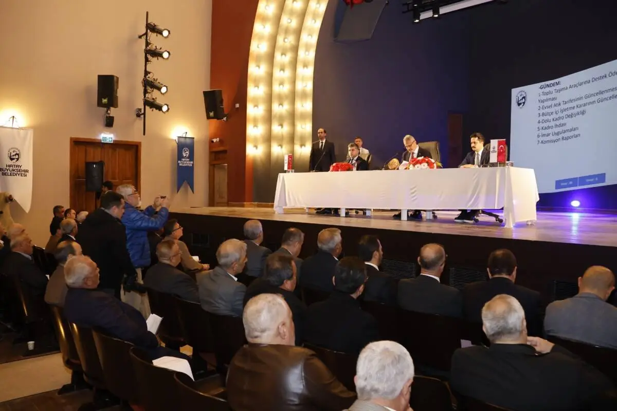 Hatay Büyükşehir Belediyesi (HBB) Şubat Ayı Olağan Meclis Toplantısı, Antakya’daki