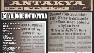 Antakya Toplumcu Halk Gazetesi’nin 11 Şubat 1970 tarihli arşiv nüshası,