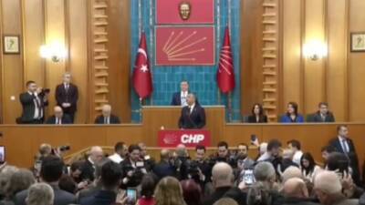 CHP Genel Başkanı Özgür Özel, partisinin Salı günü gerçekleştirilen TBMM