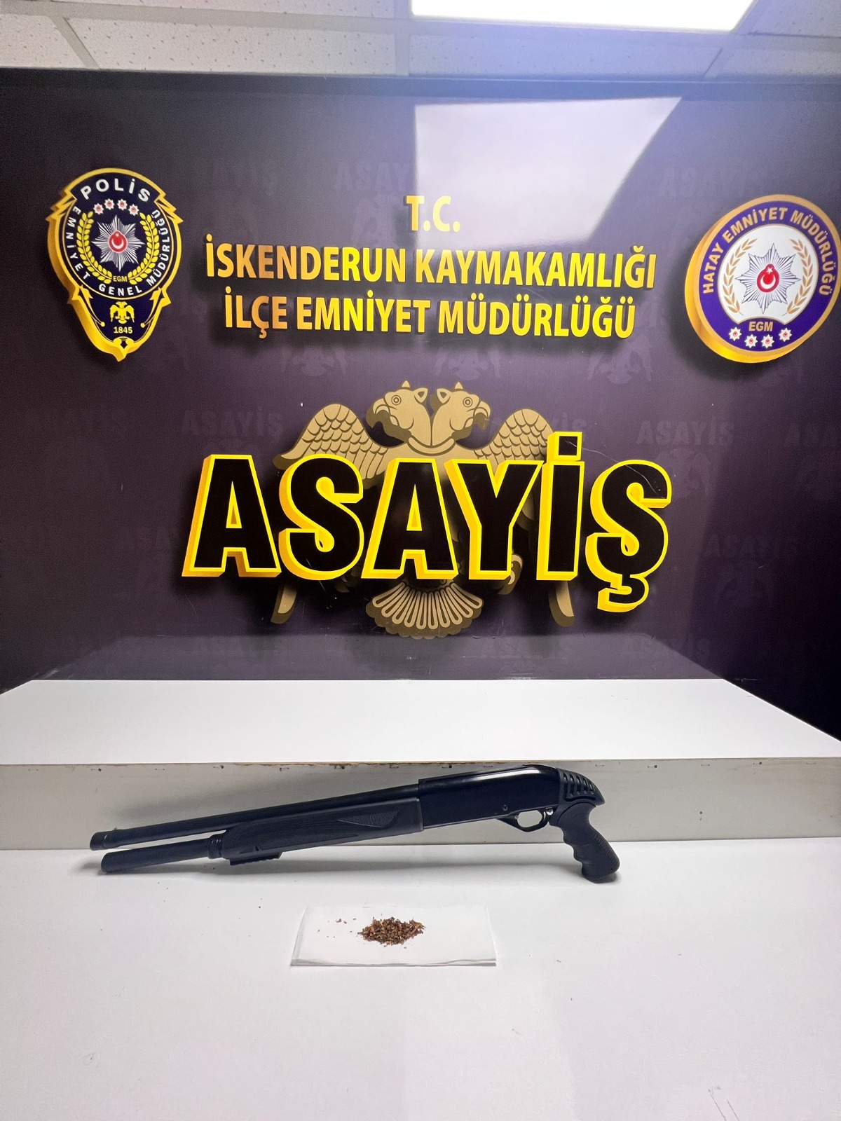 Hatay’da sosyal medya üzerinden silah teşhiri yapan şahıslara yönelik yürütülen