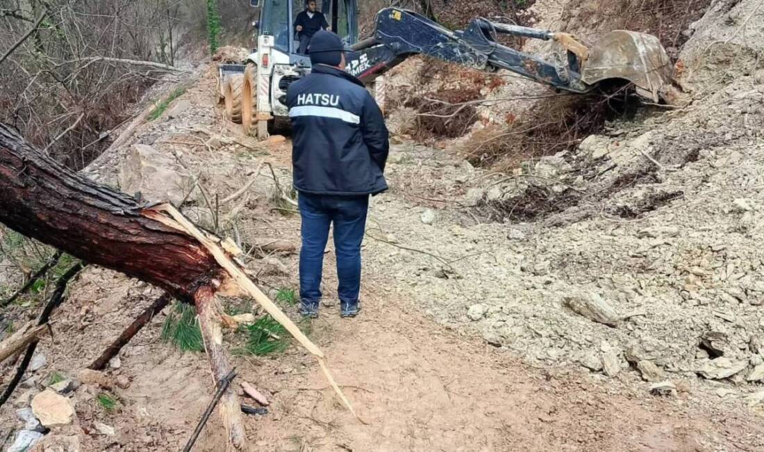 Dörtyol ilçesine bağlı Kuzuculu Mahallesi’nden Çat Yaylası’na uzanan yol, etkili