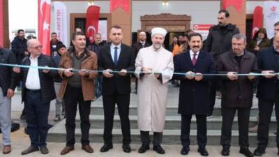 Antakya ilçesine bağlı Kisecik Mahallesi’nde yapımı tamamlanan Arif Bircan Camii