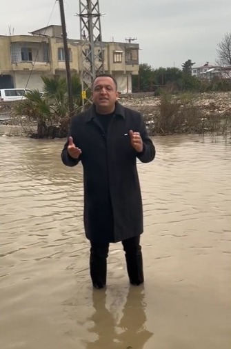 Cumhuriyet Halk Partisi Antakya İlçe Başkanı Ümit Kutlu, son yağışların