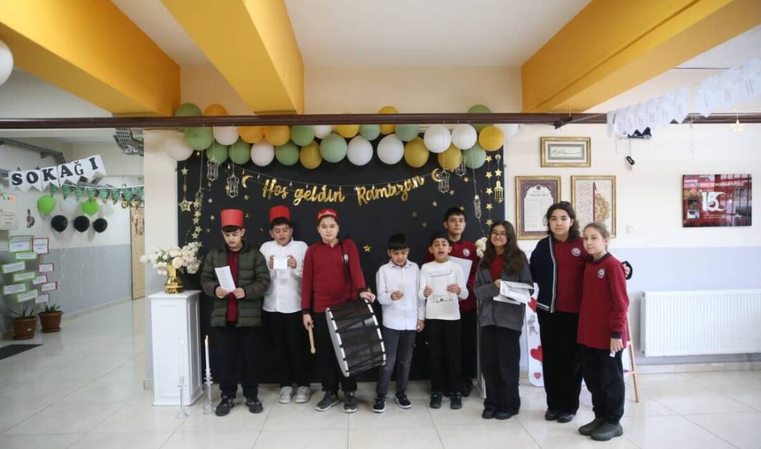 Hatay’da öğrencilerin Ramazan ayının manevi atmosferini daha yakından hissetmeleri amacıyla