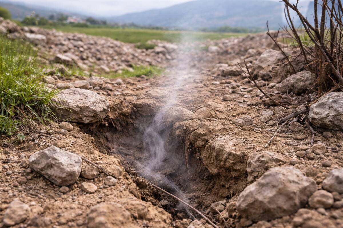 Hatay’da bazı bölgelerde yer altından radon gazı çıkışlarının gözlemlendiğine dair