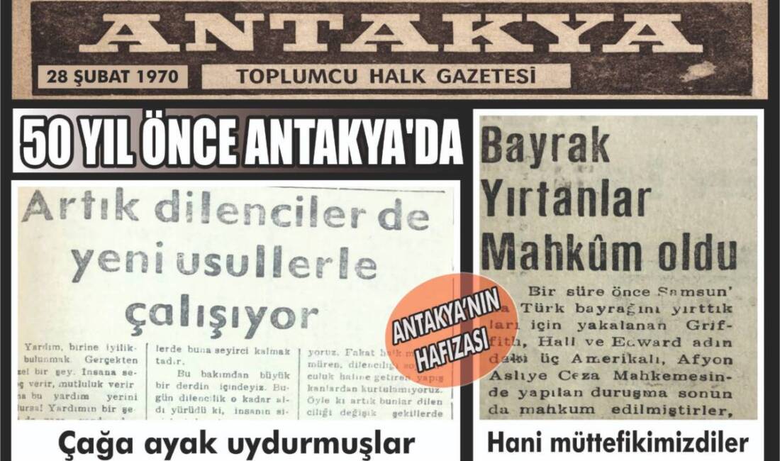 Arşivlerden çıkan yarım asırlık bir gazete kupürü, Antakya’nın geçmişteki toplumsal