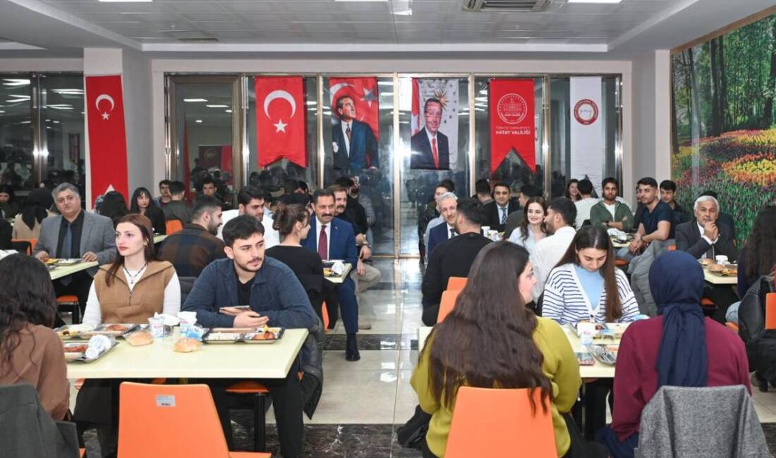 Hatay Mustafa Kemal Üniversitesi’nde Ramazan ayının ruhuna uygun, dayanışma ve