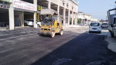Antakya’nın iş yerleri bölgesi olarak bilinen Haraparası Mahallesi’nde temel kazı