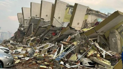 Hatay’da 6 Şubat’ta meydana gelen büyük depremler sırasında Ilgım Apartmanı’nın