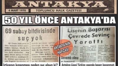 Antakya’nın hafızasına ışık tutan arşiv görüntüleri, kentin 50 yıl önceki