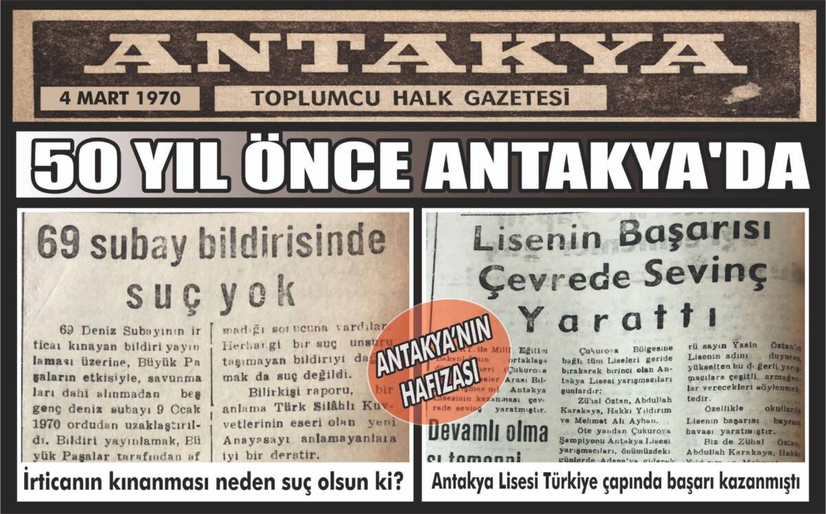 Antakya’nın hafızasına ışık tutan arşiv görüntüleri, kentin 50 yıl önceki