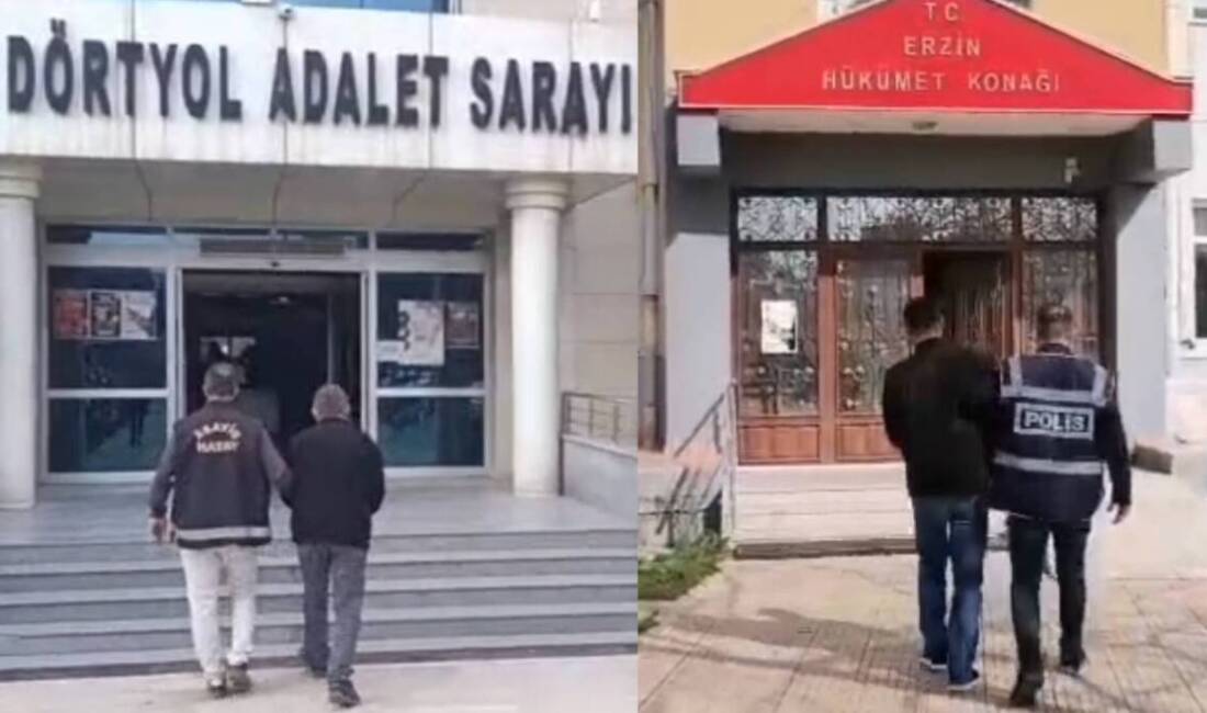 Hatay Emniyet Müdürlüğü ekipleri, kent genelinde aranan şahısların yakalanmasına yönelik