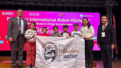 Hatay Bilim Merkezi, katıldığı ilk yarışmada önemli bir başarıya imza