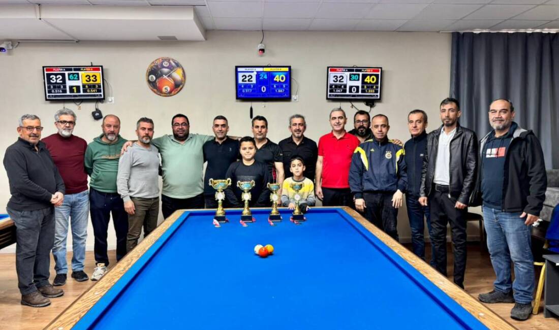 Türkiye Bilardo Federasyonu ile Hatay il faaliyet programı kapsamında düzenlenen