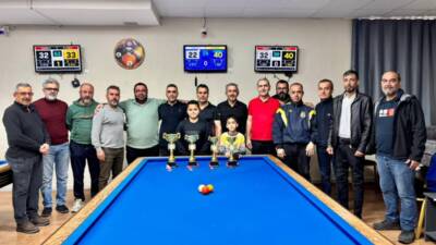 Türkiye Bilardo Federasyonu ile Hatay il faaliyet programı kapsamında düzenlenen