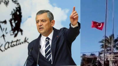 CHP Genel Başkanı Özgür Özel Bolu Belediye Başkanı Tanju Özcan'ın