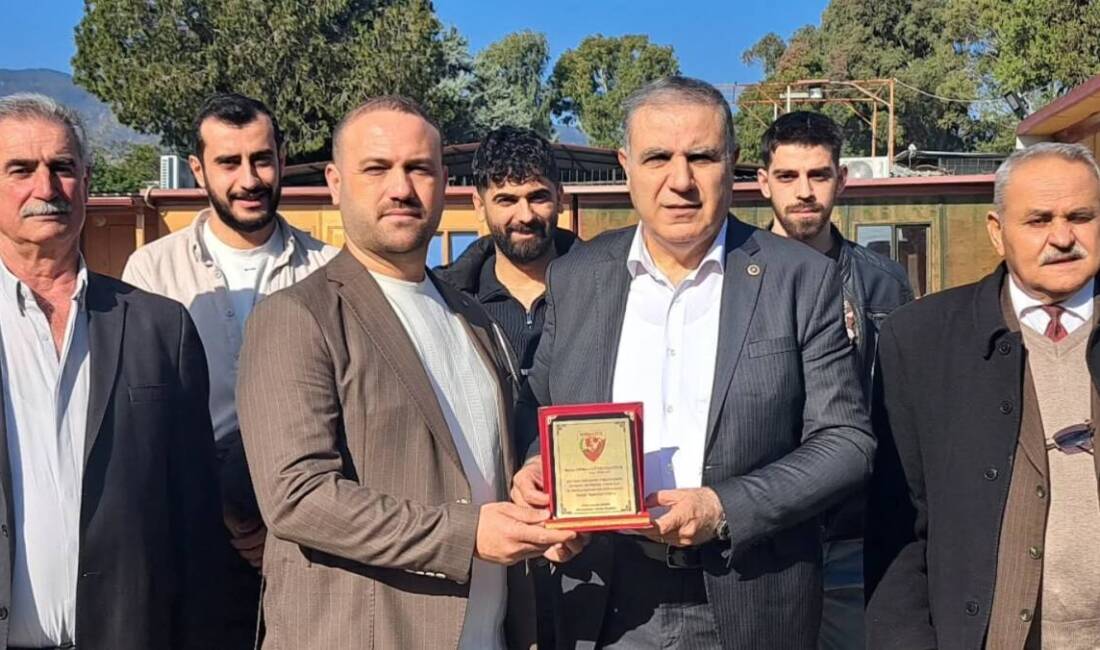 Hatay amatör küme ekiplerinden Serinyolspor Kulübü adına, bölge insanı ve