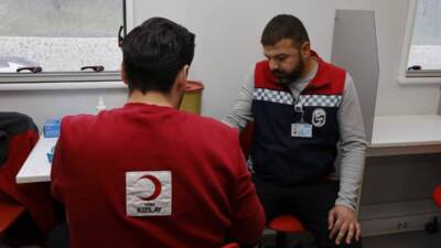 Hatay Büyükşehir Belediyesi ve Türk Kızılay iş birliğinde düzenlenen kan