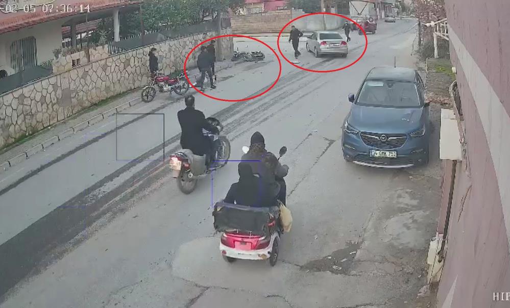 Hatay’ın Reyhanlı ilçesinde otomobil ile motosikletin çarpıştığı trafik kazasında motosiklet