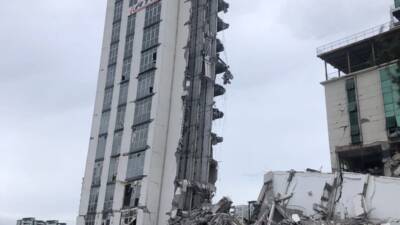 İskenderun’da 6 Şubat 2023 Kahramanmaraş merkezli depremlerde kentin simge yapılarından