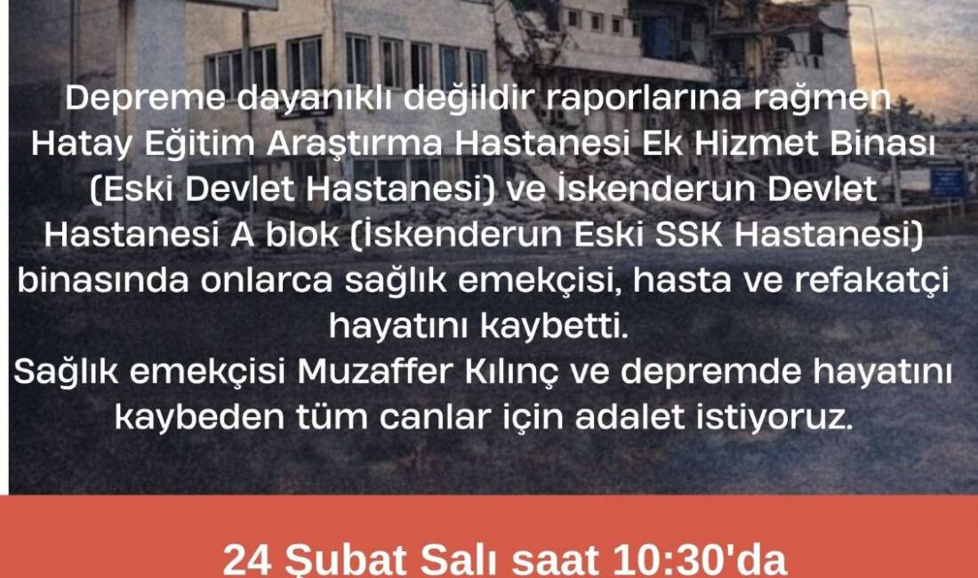 Depreme dayanıklı olmadığı yönündeki raporlara rağmen hizmet vermeye devam eden