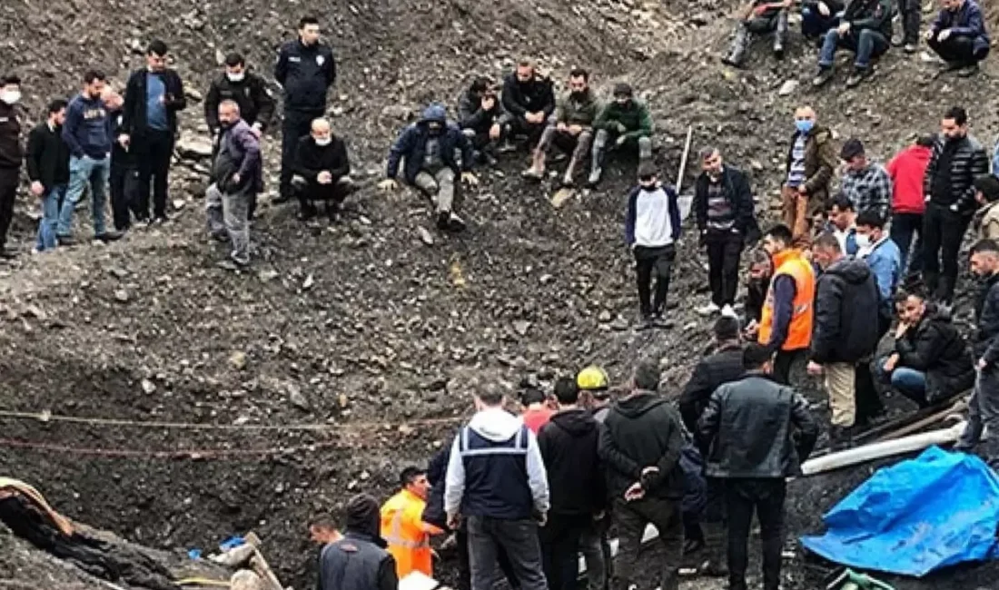 Zonguldak’ın Kilimli ilçesinde bulunan Gelik Maden Ocağı’nda meydana gelen göçükte