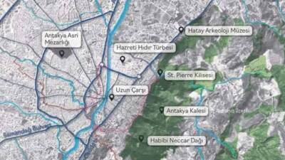Hatay’ın Antakya ilçesinde deprem sonrası yeniden yapılanma sürecinde önemli bir