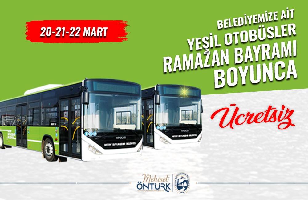Hatay Büyükşehir Belediyesi (HBB), vatandaşların Ramazan Bayramı’nı daha rahat ve