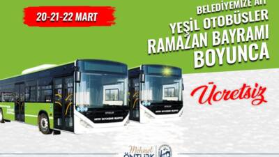 Hatay Büyükşehir Belediyesi (HBB), vatandaşların Ramazan Bayramı’nı daha rahat ve