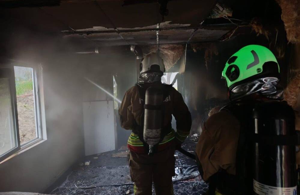 Hatay'ın Antakya ilçesinde müstakil bir ev henüz neden çıktığı bilinmeyen