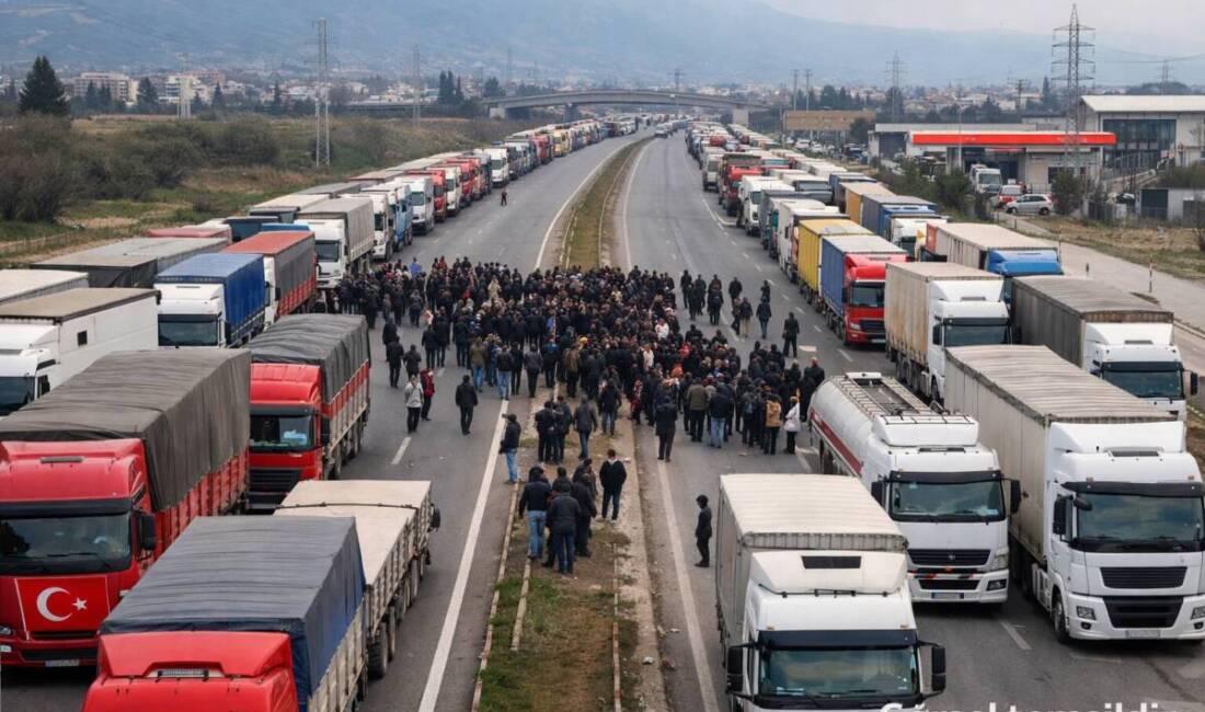 Yurdun dört bir yanında başlatılan kamyon ve tır şoförlerinin kontak