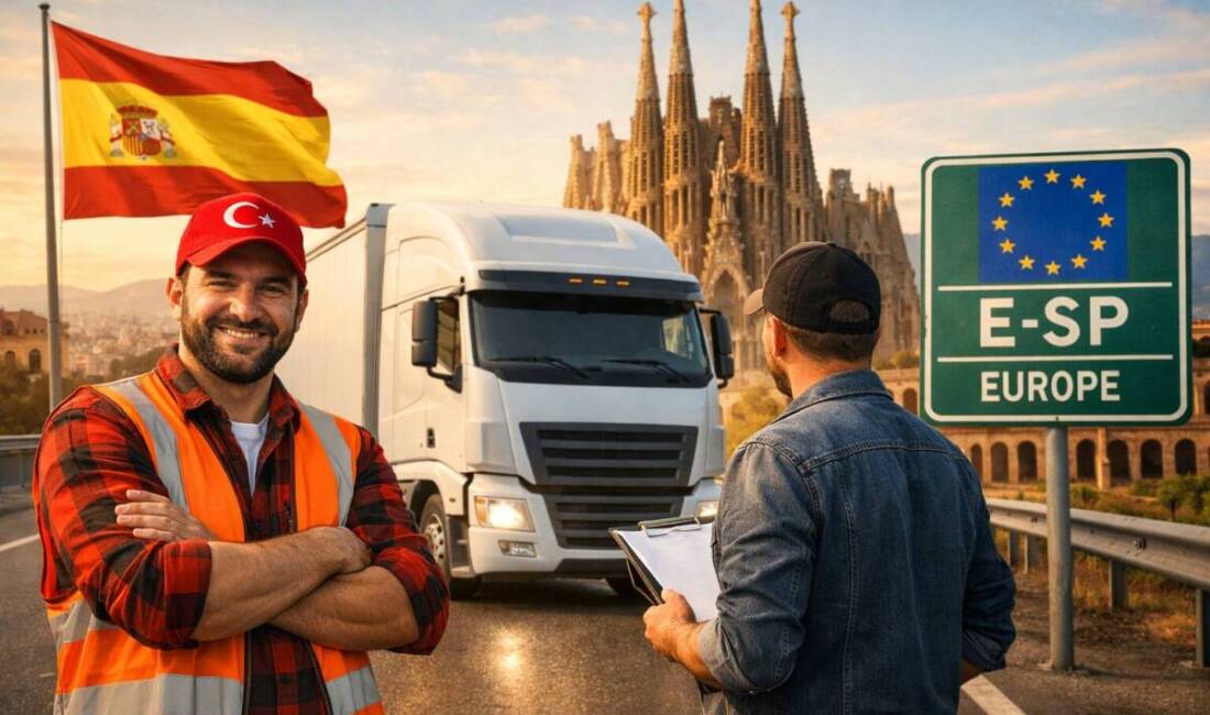 İspanya’da taşımacılık sektöründe kariyer yapmak isteyen, sorumluluk sahibi ve çalışmaya