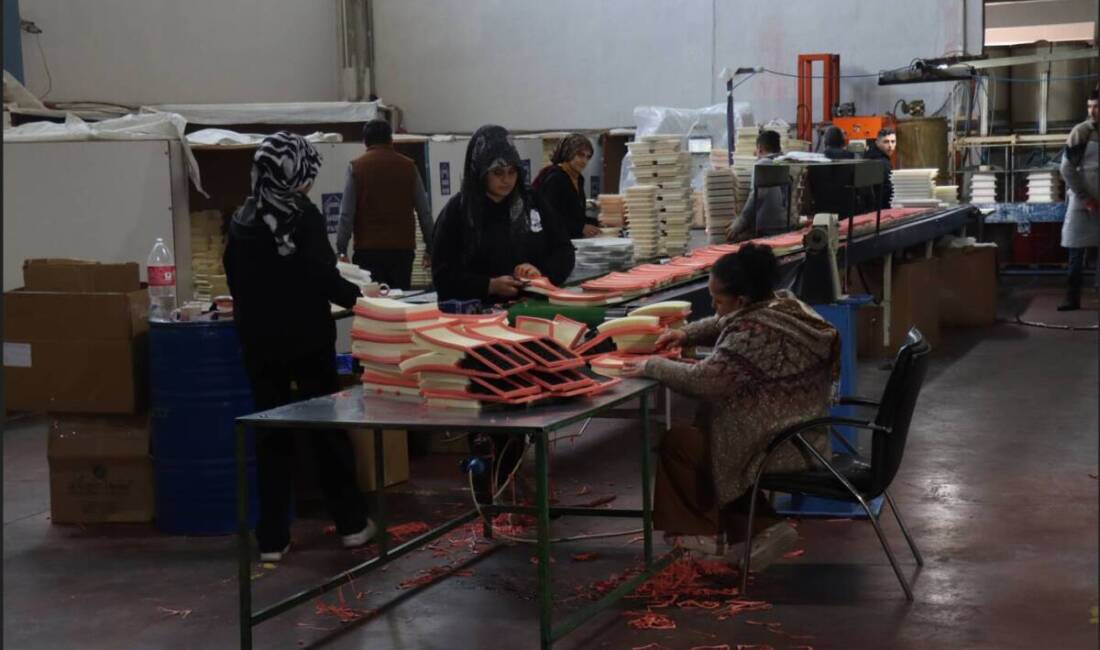 Hatay’da faaliyet gösteren bir otomotiv filtresi üreticisi firma, hem iç