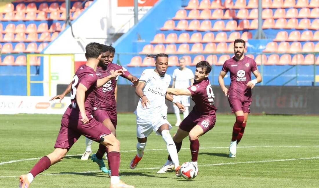 İlk yarısı 0-0 biten maçın 2.yarısında konuk ekip 10 dakikaya