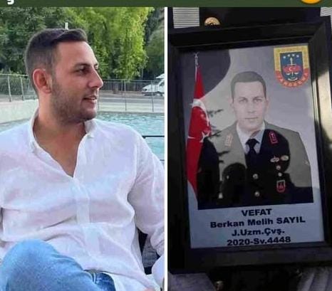 Hatay’ın Dörtyol ilçesi doğumlu Jandarma Çavuş Berkan Melih Sayıl, Konya’da