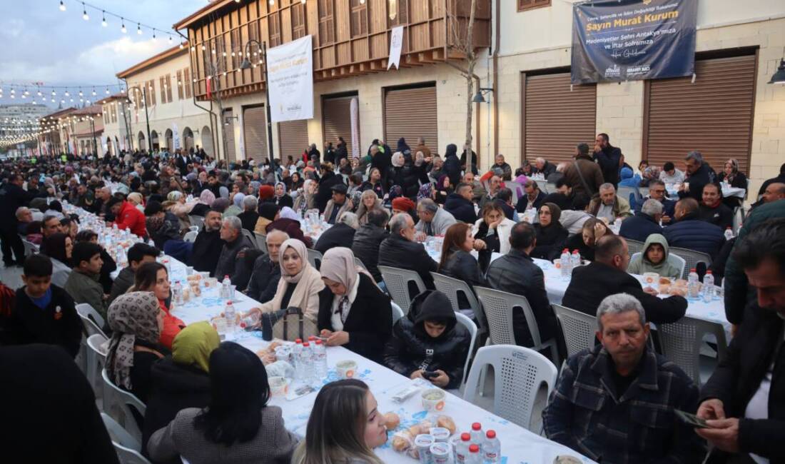 AK Parti Hatay İl Başkanlığı ve Hatay Büyükşehir Belediyesi tarafından