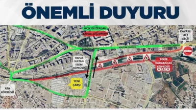 Hatay Büyükşehir Belediyesi, Antakya’da bulunan Bekir Karabacak Köprüsü için yıkım