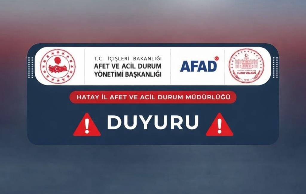 Hatay İl Afet ve Acil Durum Müdürlüğü (AFAD), 6 Şubat