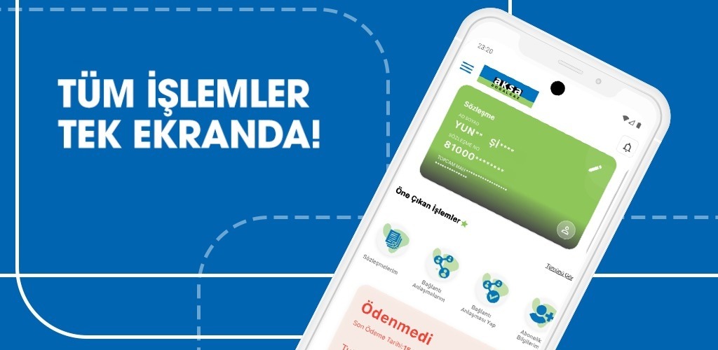 Aksa Doğalgaz, dijital dönüşüm hedefleri doğrultusunda geliştirdiği mobil uygulamasını kullanıcıların