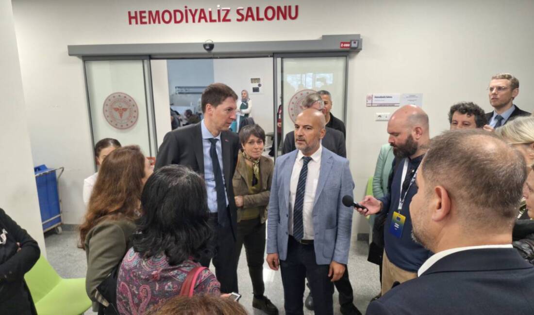 Avrupa Birliği ile Türkiye arasındaki iş birliği çerçevesinde Hatay’a gelen