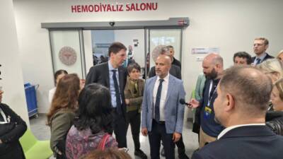 Avrupa Birliği ile Türkiye arasındaki iş birliği çerçevesinde Hatay’a gelen