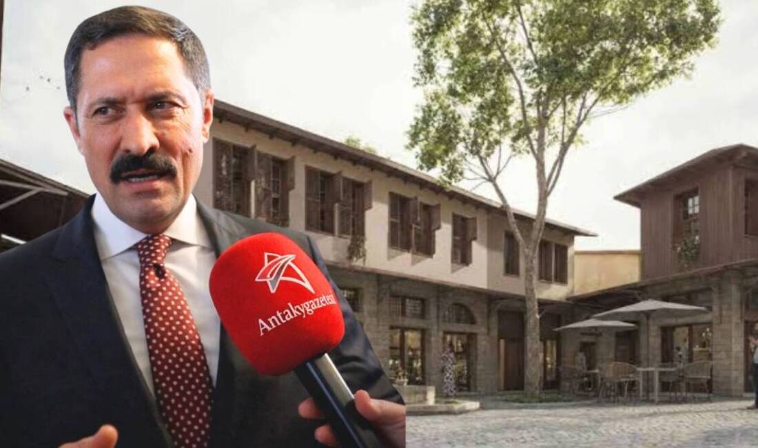 Hatay Valisi Mustafa Masatlı, Uzun Çarşı esnafıyla bayramlaşmak üzere geldiği