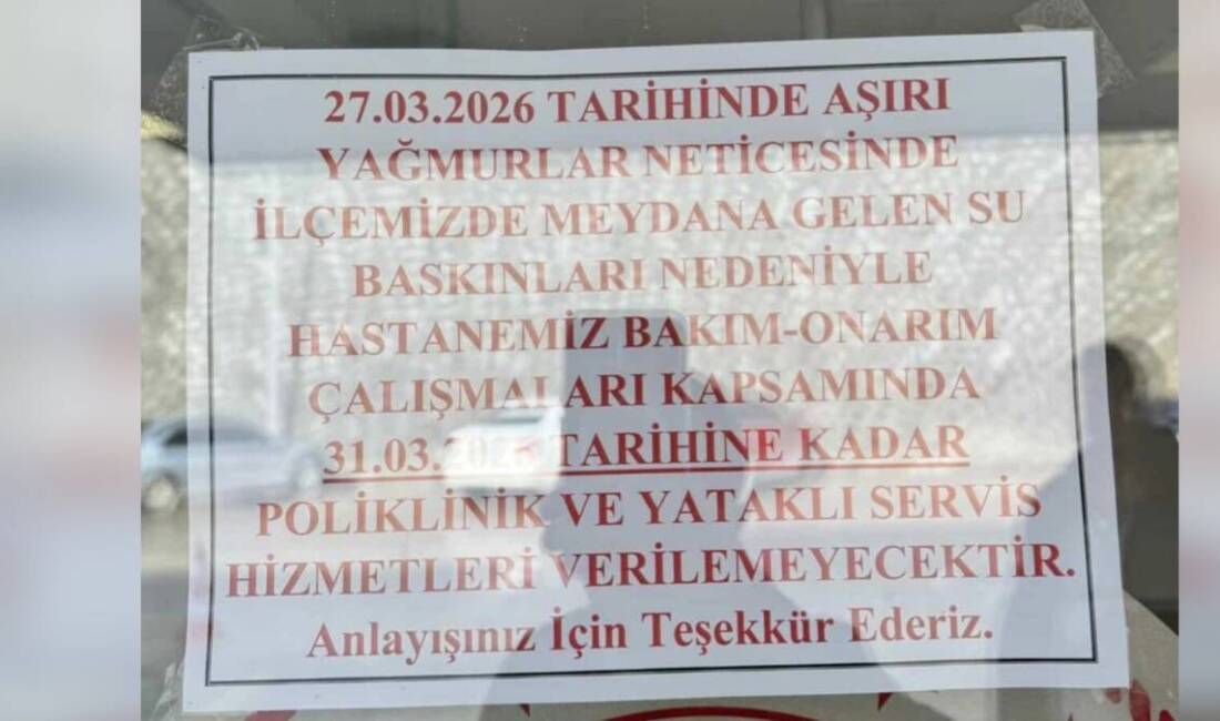 Hatay’ın Defne ilçesinde etkili olan aşırı yağışlar bir kez daha