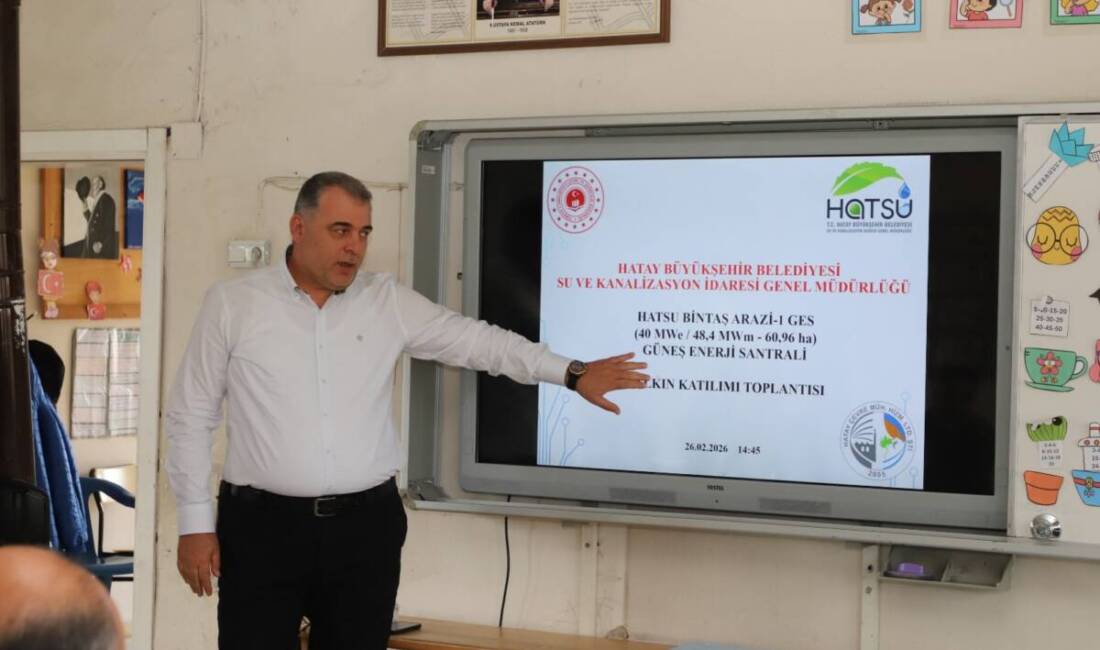 Hatay Büyükşehir Belediyesi (HBB), enerji maliyetlerini düşürmek, kaynak kullanımını optimize