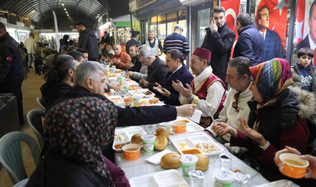 Hatay Valisi Mustafa Masatlı, Ramazan-ı Şerif vesilesiyle Uzun Çarşı’da düzenlenen