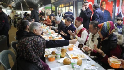 Hatay Valisi Mustafa Masatlı, Ramazan-ı Şerif vesilesiyle Uzun Çarşı’da düzenlenen