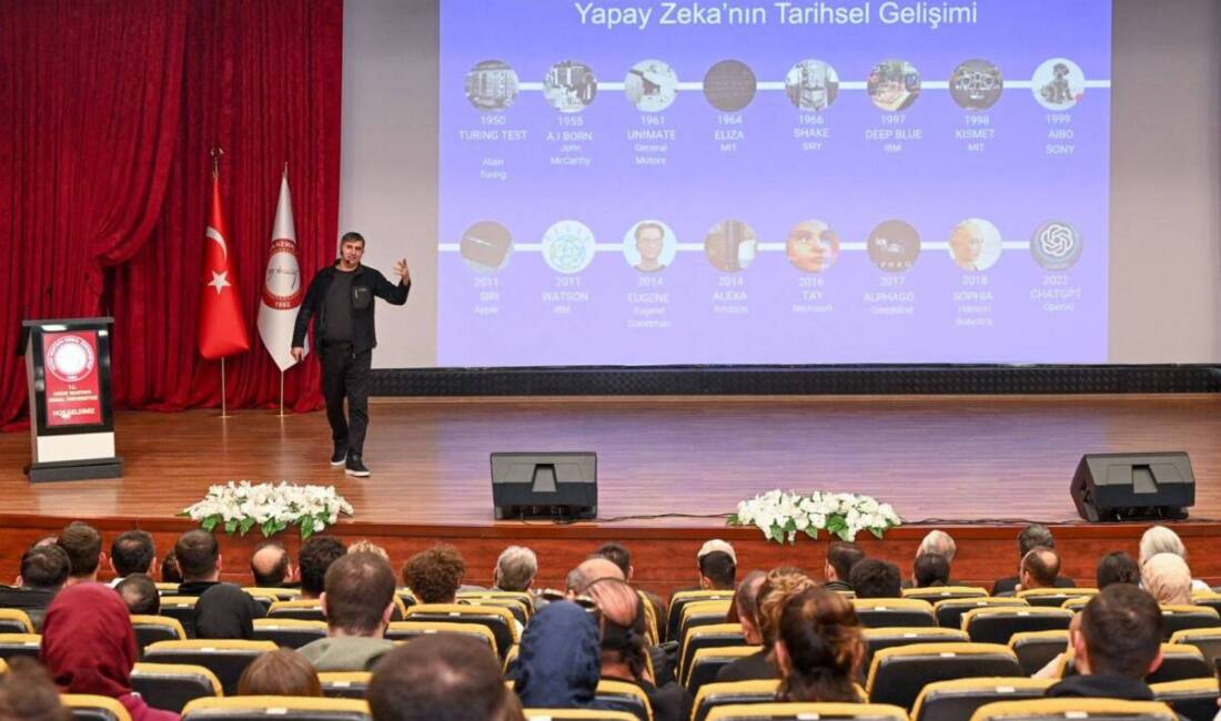 Hatay Mustafa Kemal Üniversitesi’nde düzenlenen etkinlikte yapay zekanın gelecekteki meslekler